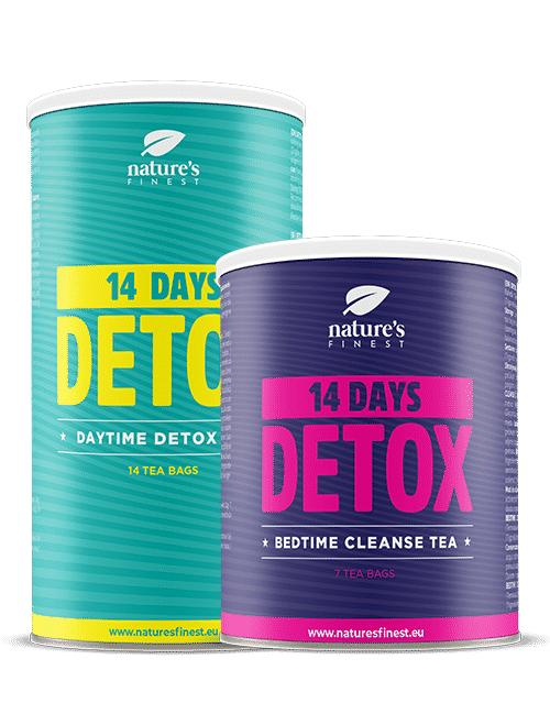 Levně Detox Tea Box | Bylinkový čaj na hubnutí a detoxikaci | Maté, Fenykl, Líkorece, Lopuch a řecké seno | Přírodní