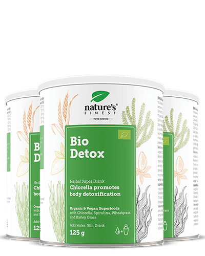 Levně Bio Detox | Sleva 50% | Detoxikační Nápoj | Zelený Superpotraviny v Prášku | Přírodní