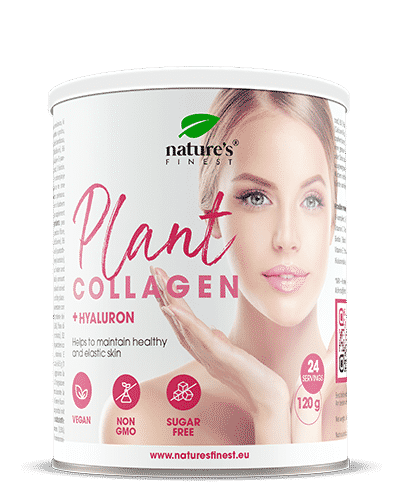 Vegan Collagen  , Podpora Zdraví Pokožky , Kyselina Hyaluronová , Přírodní Syntéza Kolagenu , Rostlinný Kolagen , Drink Mix , Anti-Aging , 120g