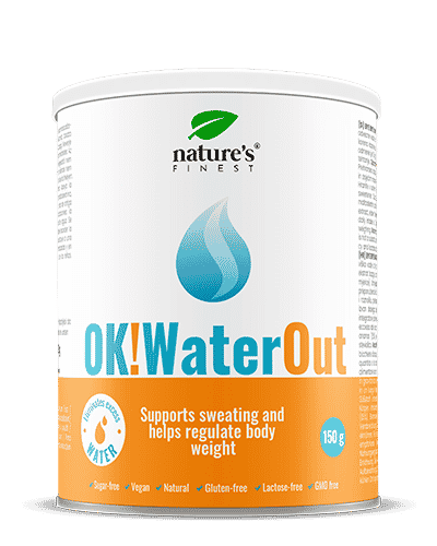 Levně OK!WaterOut | Sleva 20 % | Úbytek vody | Pití proti zadržování vody | Odvodňovač | Eliminace nadbytečné vody | Prášek | 300g