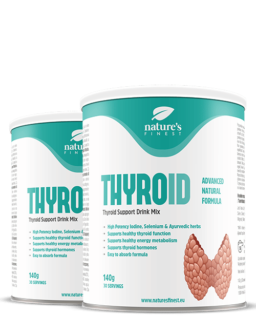 Thyroid Box , 1+1 Zdarma , Doplněk Pro štítnou žlázu , L-tyrosin , Normální Funkce štítné žlázy , Pomáhá Regulovat Trávení , Přírodní , 300g