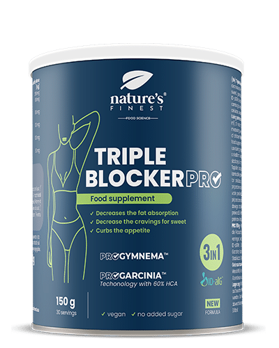 Levně Triple Blocker Pro | Sacharidový blokátor | Blokátor cukru | Tukový spalovač | Gymnema sylvestre | HCA