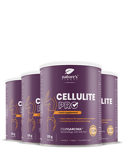 Levně 100% Cellulite PRO® od Nature's Finest | Nápoj na redukci celulitidy | Balení 4 kusů