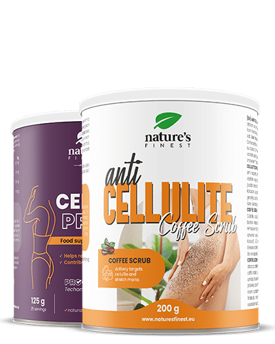 Levně Double Cellulite Attack | Eliminujte celulit | Cellulite Coffee Scrub | Hydroxycitric Acid | HCA | 325g