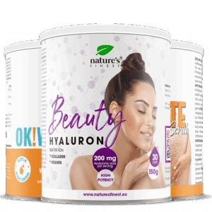 Beauty Hyaluron + OK!WaterOut + Anti Cellulite kávový peeling balíček
