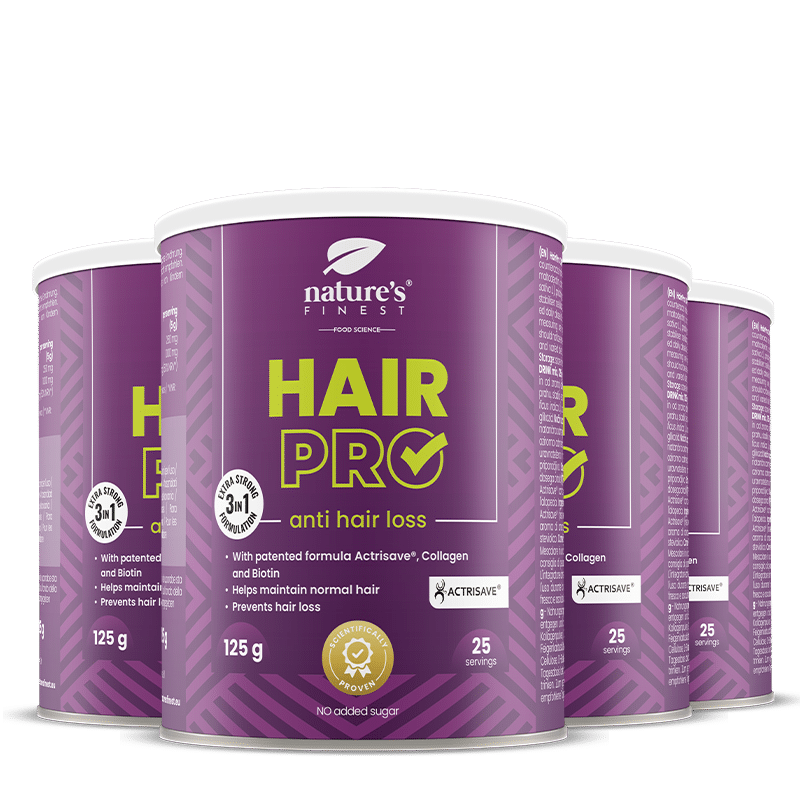 Hair PRO 4X: Biotin a Kolagen pro Zdravý Růst Vlasů
