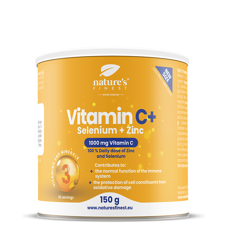 Vitamín C + Selen + Zinek