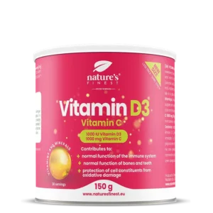 Vitamín D3 + Vitamín C