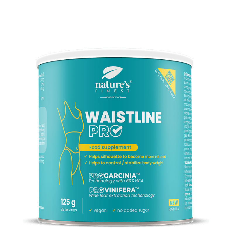 Nature's Finest Waistline PRO | garcinia HCA a extrakt z červeného vína pro podporu pasu | pomoc s kontrolou chuti k jídlu a řízením hmotnosti