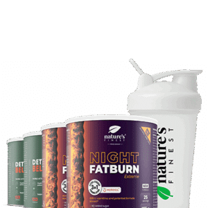 2x Detox Belly Burn + 2x Night FatBurn Extreme + NF Shaker balíček