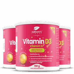Vitamín D3 + Vitamín C balíček