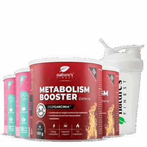 2x Beauty Tea with Hyaluron + 2x Metabolism Booster Extreme + NF shaker balíček