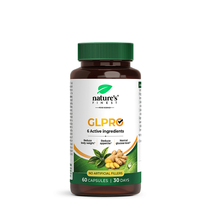 Nature's Finest GLPRO-1 | kontrola chuti k jídlu a podpora hmotnosti | podpora metabolismu glukózy a tuků