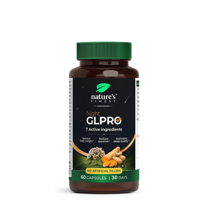 Nature's Finest Night GLPRO-1 | noční kontrola chuti k jídlu a podpora spánku | vzorec pro regulaci hmotnosti