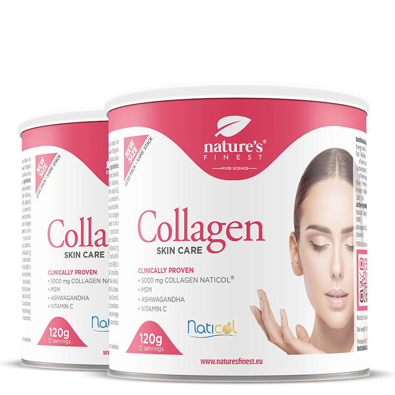 Nature's Finest Collagen Skin Care | prémiový rybí kolagen na pleť | mořský kolagen pro elasticitu, hydrataci, pevnost | vitamin C, MSM,